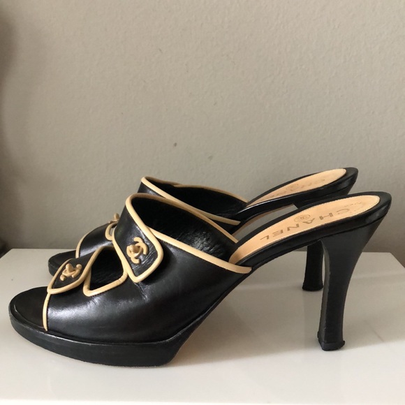 Chanel CC slides shoes - Picture 5 of 11